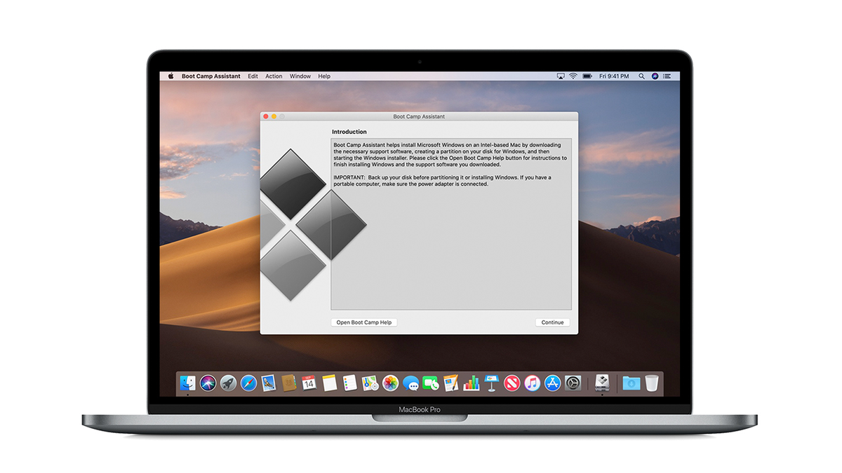 get a splash screen for osx and windows using bootcamp